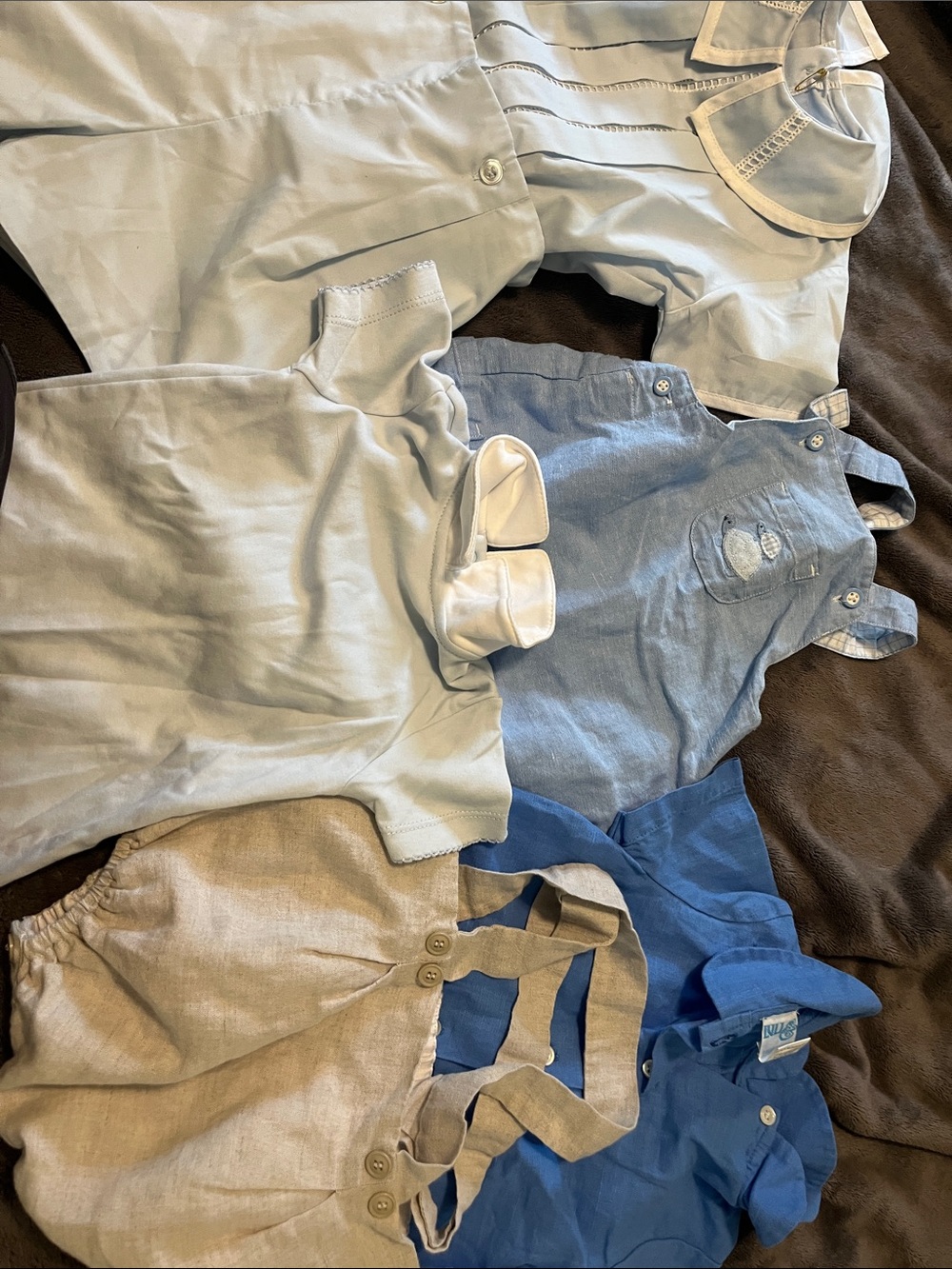 New Bella Bliss & Dondolo & more Baby Boys outfits total 6 pieces 6-12 months